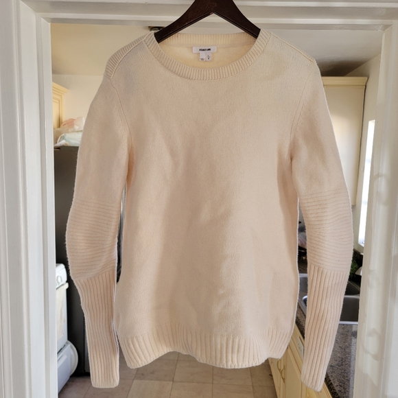 Helmut Lang Wool 100% Cream Sweater - Picture 8 of 8